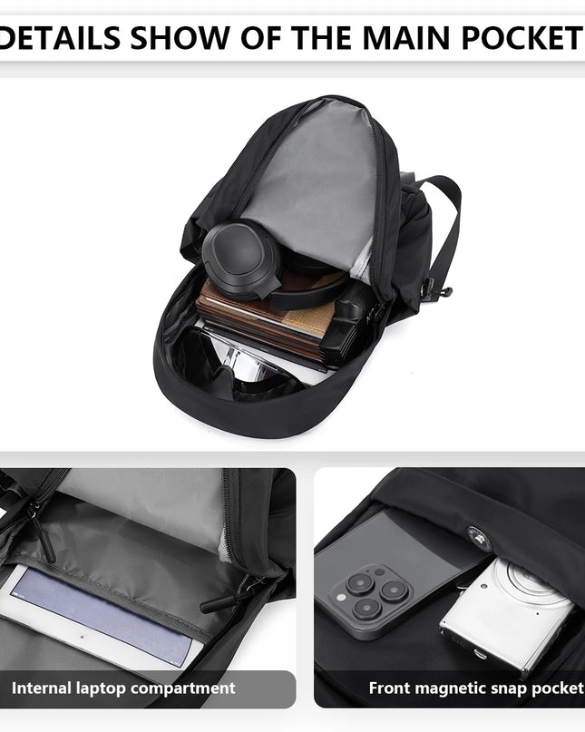 Mini Rucksack Herren - Wasserdicht Blau