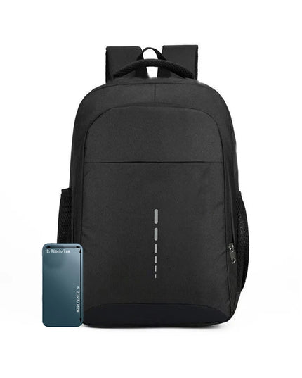 Geräumiger Rucksack für Uni & Arbeit Rot