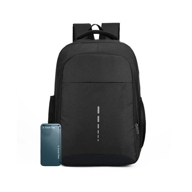 Geräumiger Rucksack für Uni & Arbeit Blau