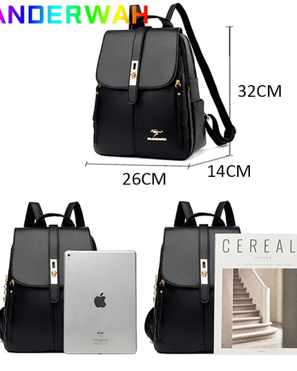 Leder Rucksack Damen unter 20 Liter