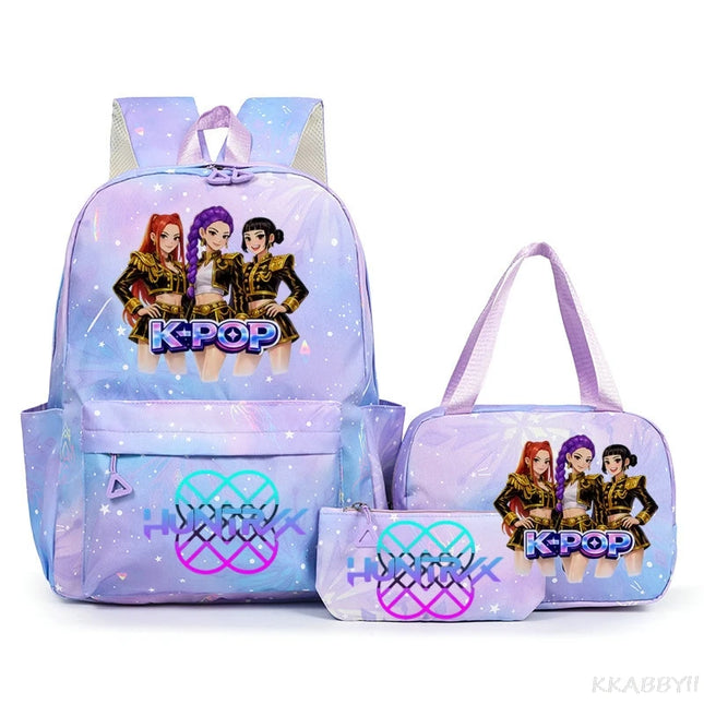 Schulrucksack mit Laptopfach - Gelb