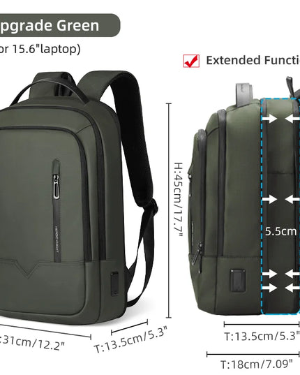 Laptop Rucksack Herren mit USB-Anschluss