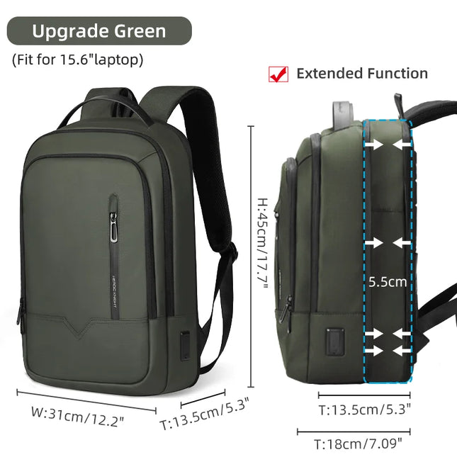 Laptop Rucksack Herren mit USB-Anschluss