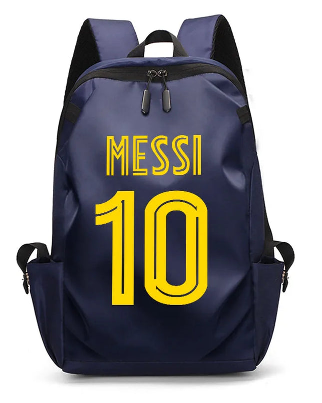 Schulrucksack Unisex mit USB-Anschluss Blau