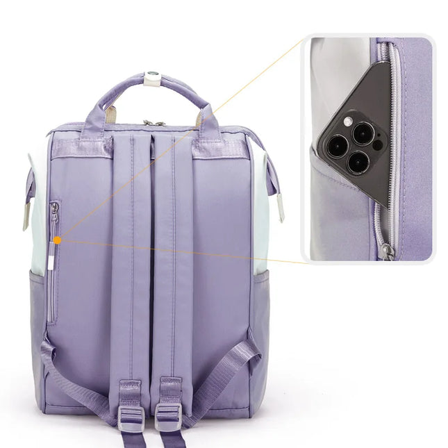 Schulrucksack für Mädchen – K-Style Blau