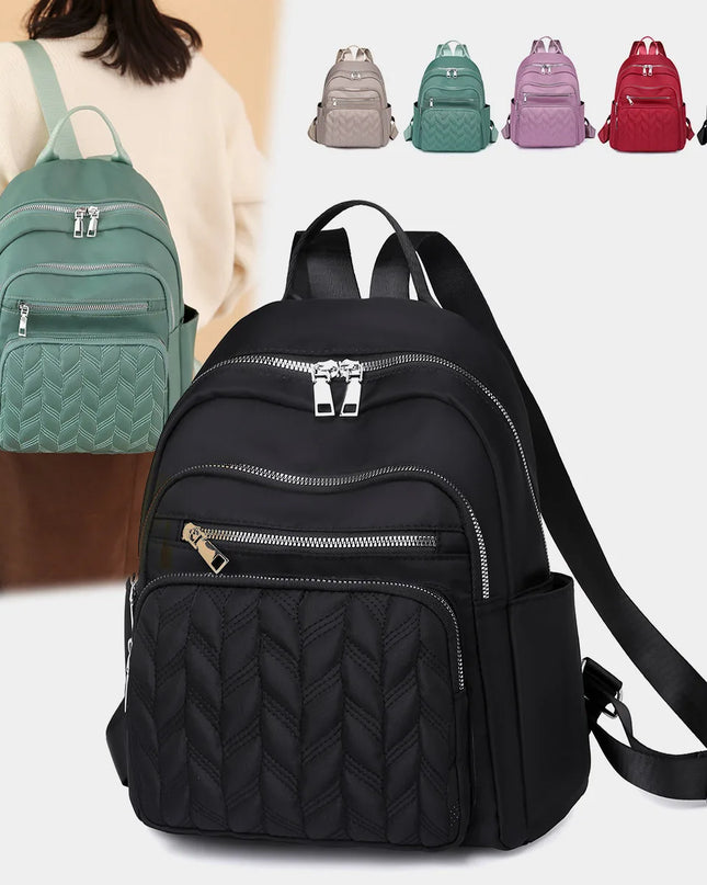 Rucksack Damen Casual 20-35 Liter Schwarz