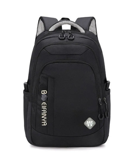 Leichter Schulrucksack mit Ergonomie schwarz