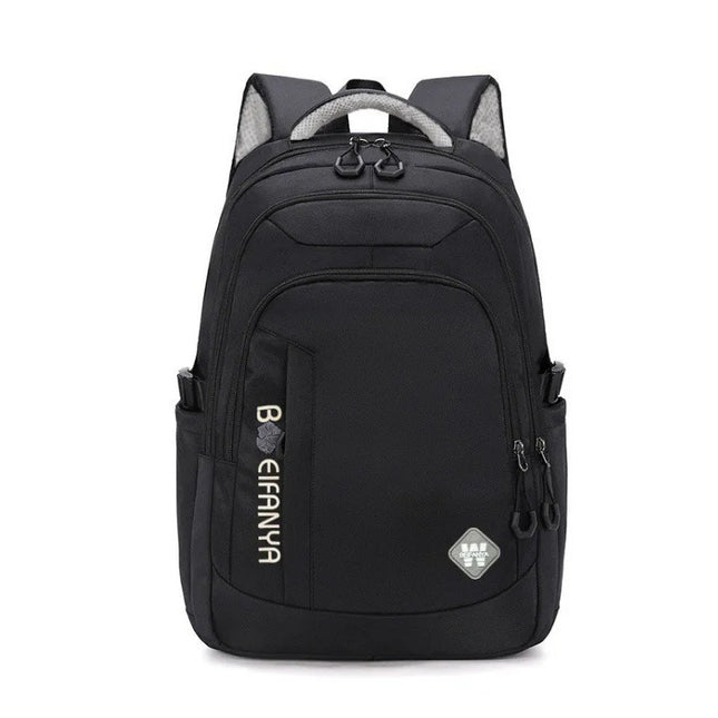Leichter Schulrucksack mit Ergonomie schwarz