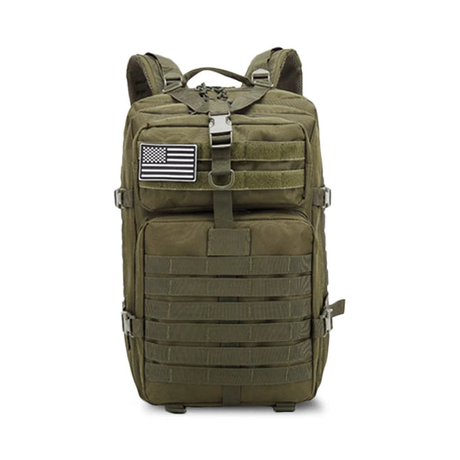 Vielseitiger Rucksack 36-55L Grün