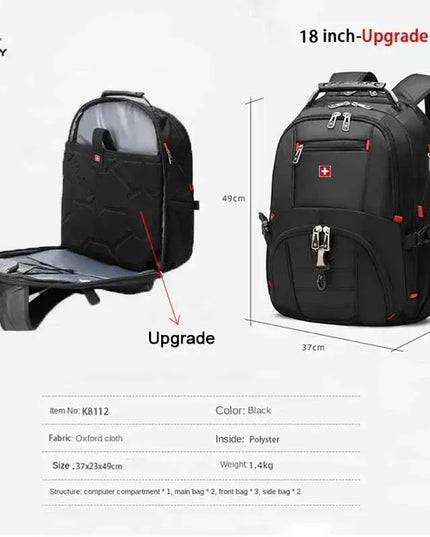 Laptop Rucksack Herren - 15,6/17 Zoll