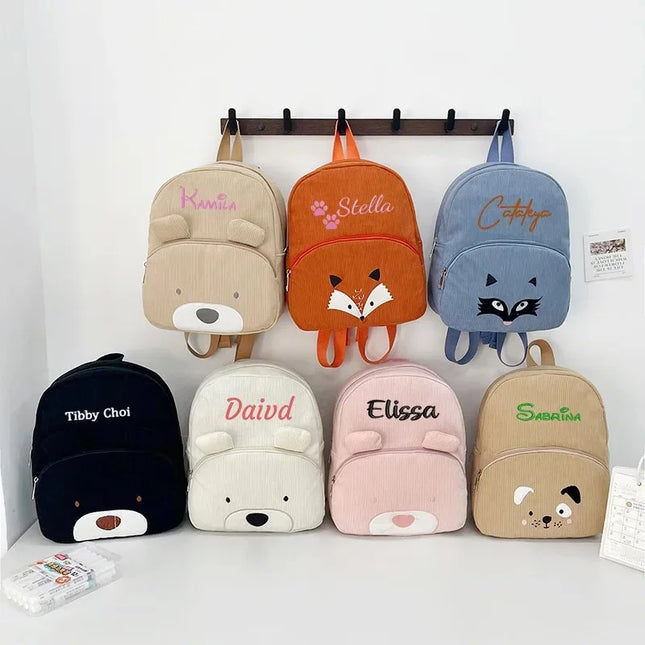 Kinderrucksack mit Bärenmotiv -