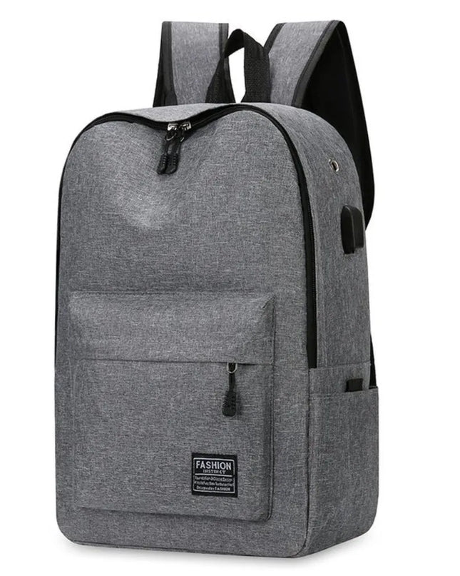 Minimalistischer Uni Rucksack Grau