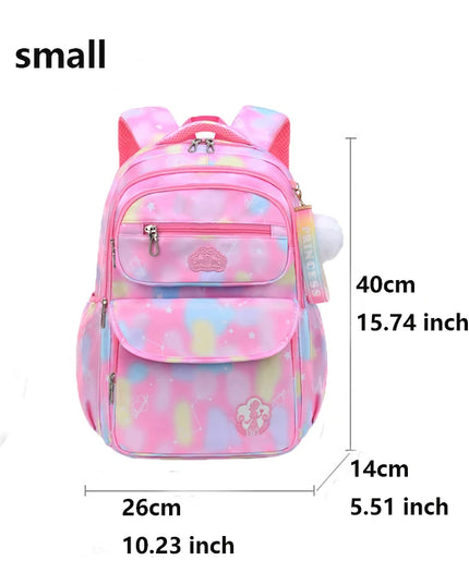 Mädchen Schulrucksack Pink Klein