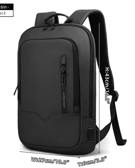 Business Laptop Rucksack 15,6 Zoll Schwarz
