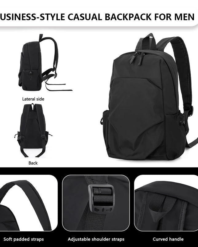 Mini Rucksack Herren - Wasserdicht Schwarz