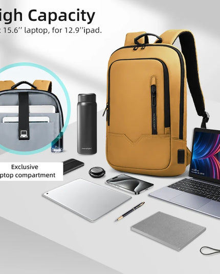 Business Laptop Rucksack Herren 15.6 Zoll