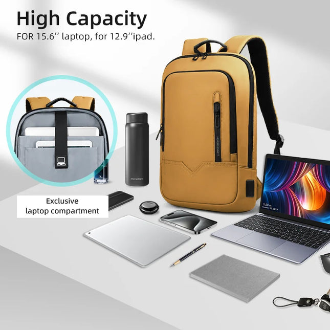 Business Rucksack 15,6 Zoll Laptopfach,