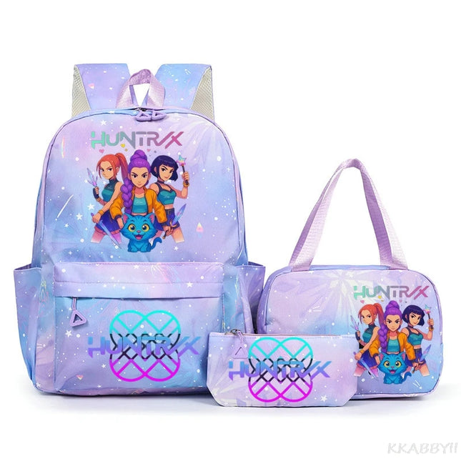 Schulrucksack mit Laptopfach - Hellgrün