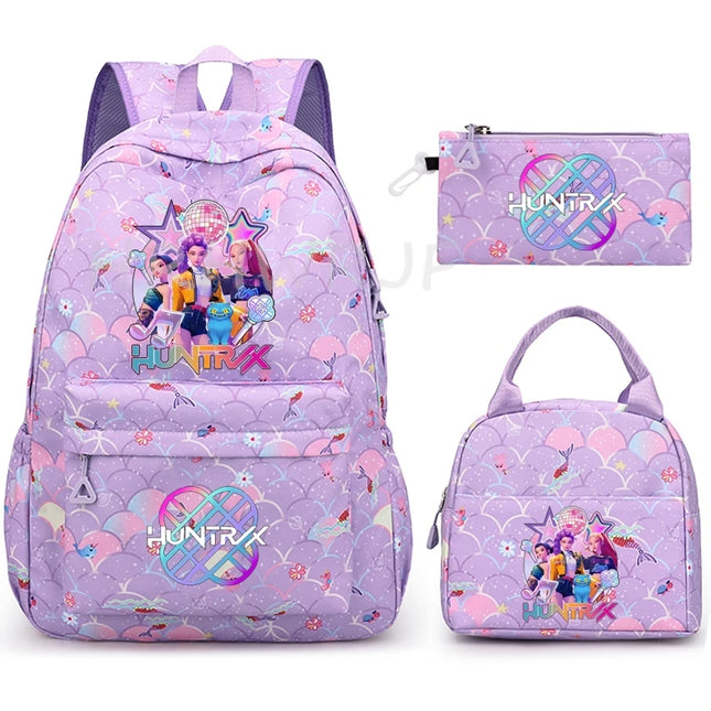 Schulrucksack Set 3-teilig für Schule &