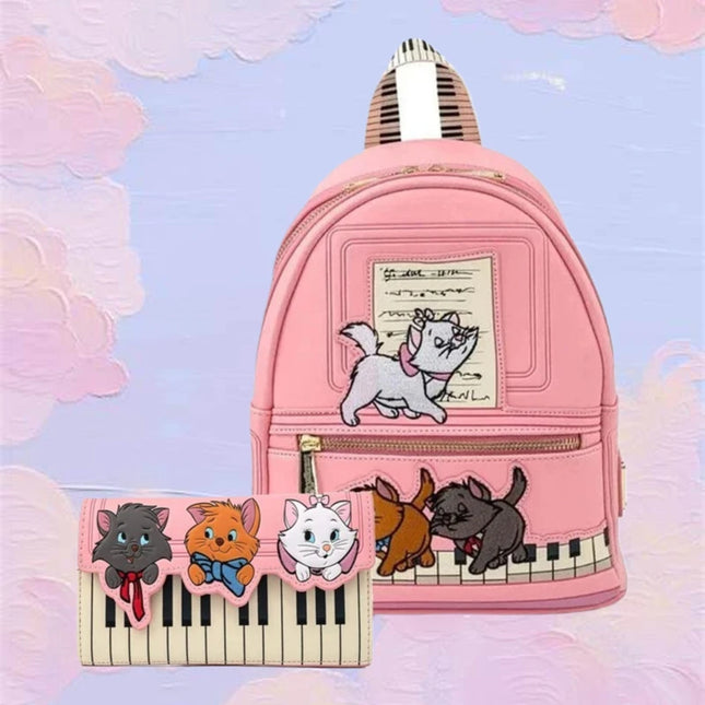 Mini Rucksack Set mit Portemonnaie