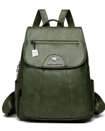 Damen Laptop Rucksack 14 Zoll Grün