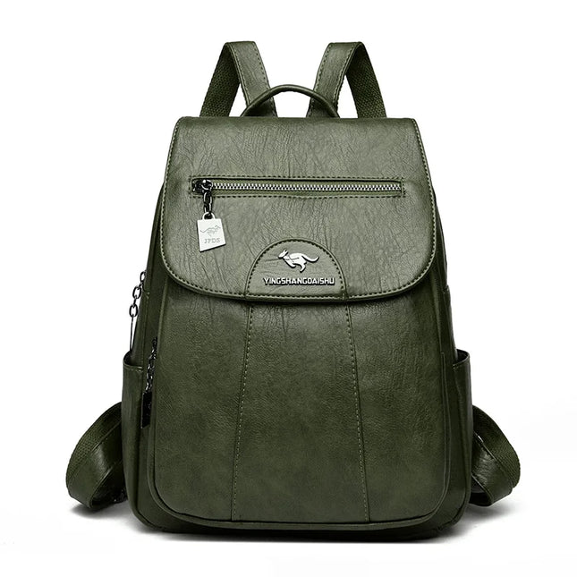 Damen Laptop Rucksack 14 Zoll Grün