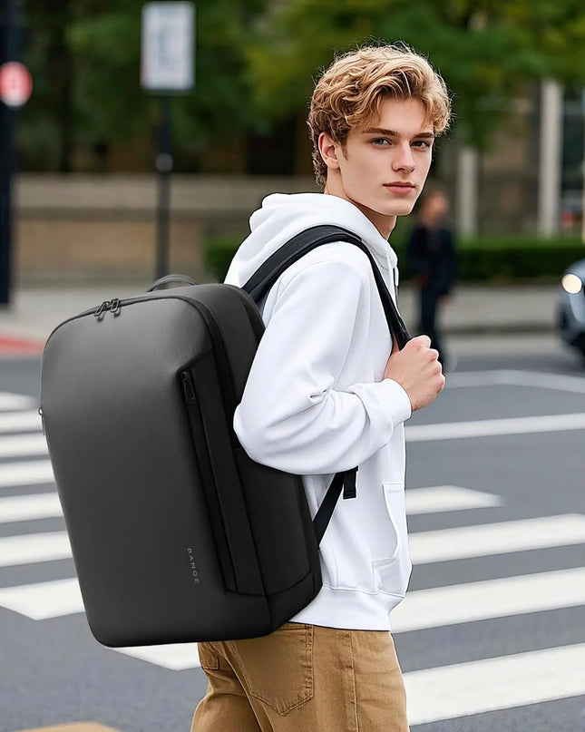 Laptop Rucksack Bange 15.6 Zoll - Schwarz