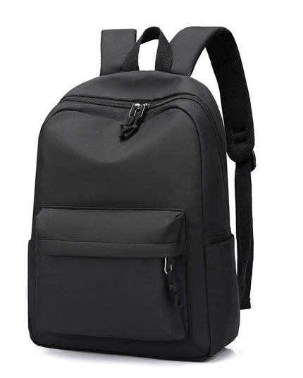Schulrucksack Oxford Stoff Schwarz 15 Zoll