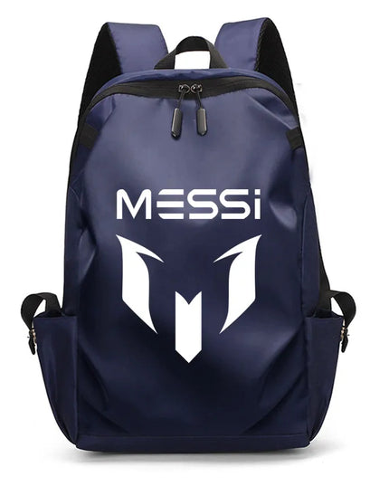 Schulrucksack mit USB-Port Blau B062