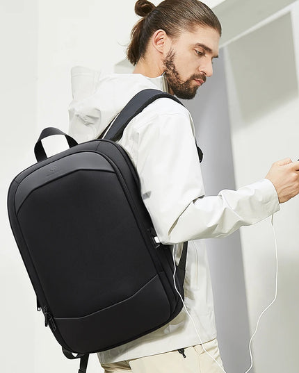Laptop Rucksack 17 Zoll Business Grau USB