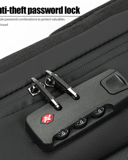 Geräumiger Business Rucksack Schwarz
