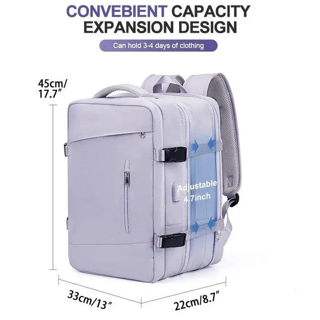 Laptop Rucksack mit USB-Port 40L