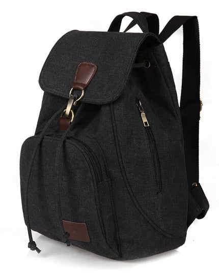 Canvas Laptop Rucksack für Uni und Schule