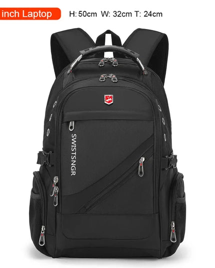 Laptop Rucksack 20 Zoll - Schwarz