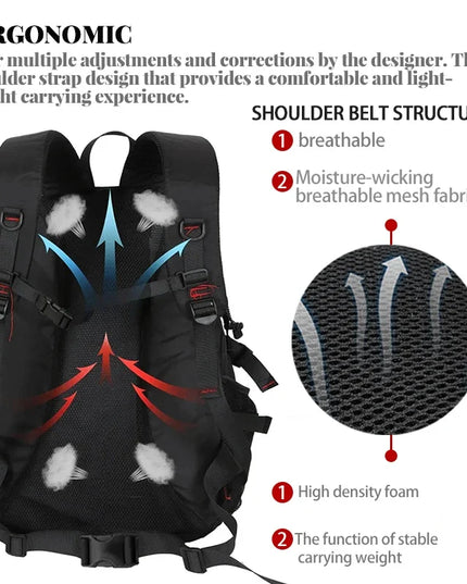 Rucksack Arbeit 36-55L Blau