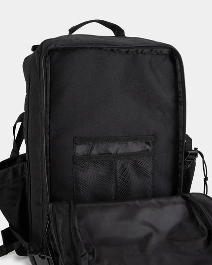 Rucksack Arbeit 50L - Rot-Schwarz Camouflage