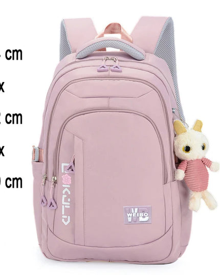 Schulrucksack fuer Maedchen Lila