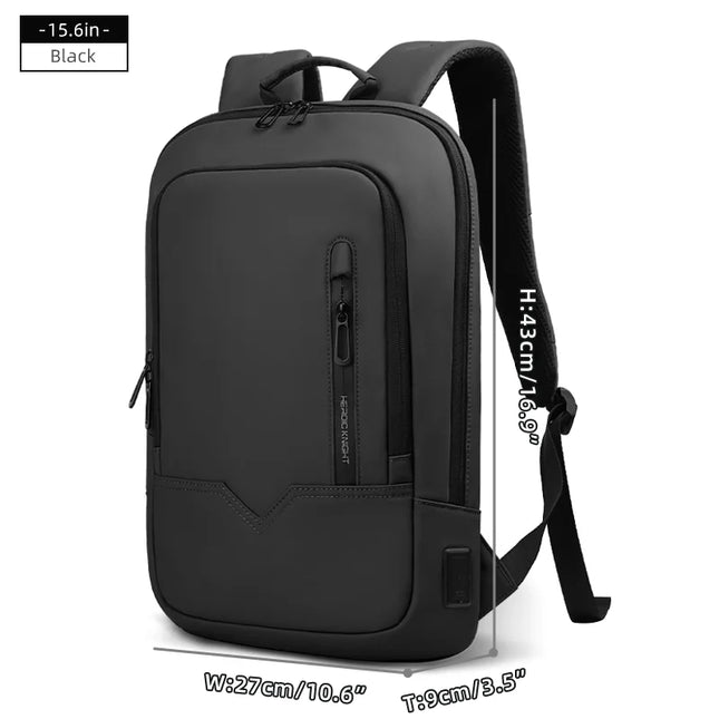 Laptop Rucksack 15,6 Zoll - Schwarz
