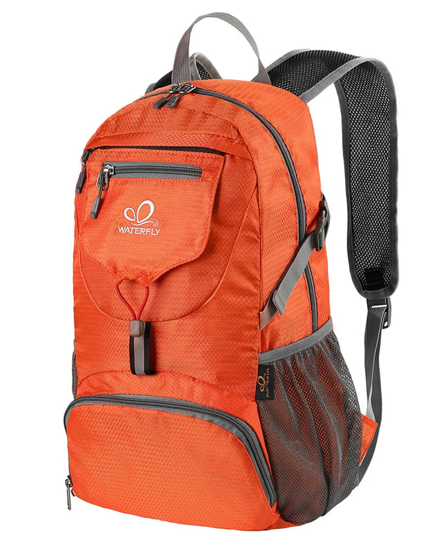 Leichter Faltrucksack 20L Orange