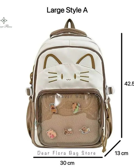 Schulrucksack für Mädchen mit viel Stauraum