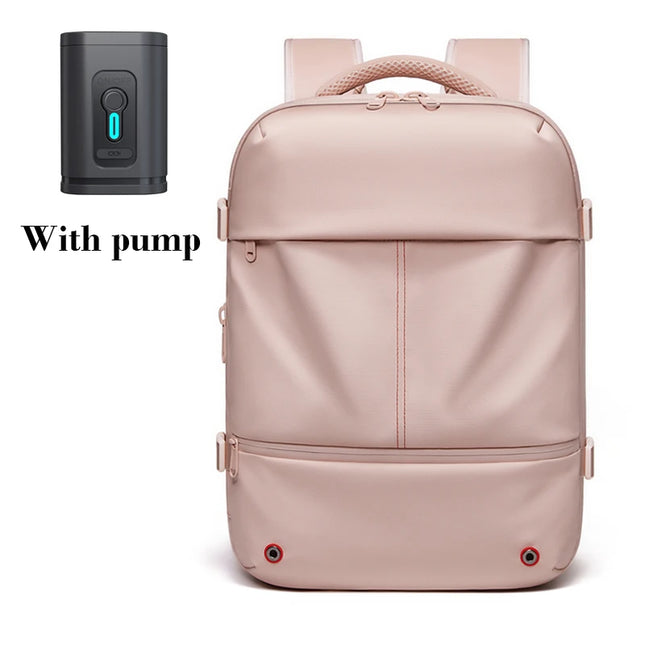 Laptop Rucksack 16 Zoll USB Pink