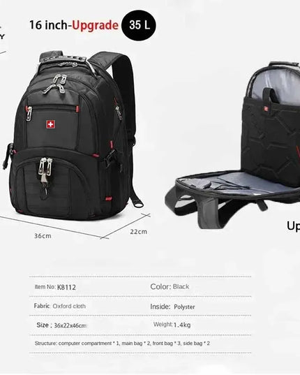 Laptop Rucksack 15,6 Zoll wasserdicht