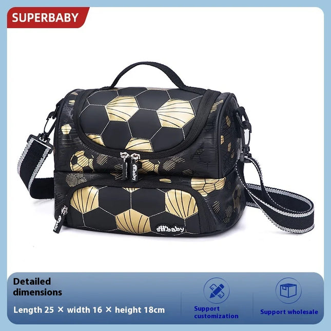 Schulrucksack Zubehoer: Lunch Bag Gold