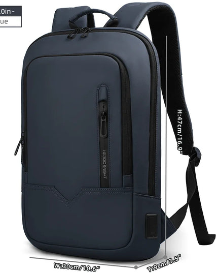 Business Rucksack 17 Zoll Blau