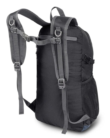 Faltbarer Laptop Rucksack 30L - Schwarz
