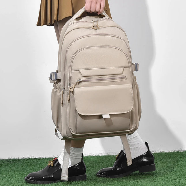 Schulrucksack Oxford Pink mit Laptopfach