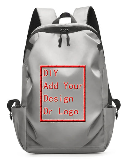 Uni Rucksack Grau mit USB-Port