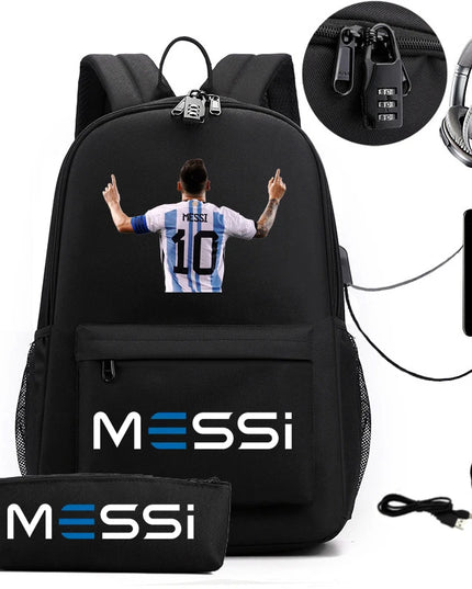 Schulrucksack für Teens mit USB-Anschluss