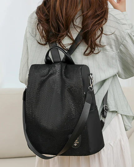Anti-Diebstahl Rucksack Damen Pailletten