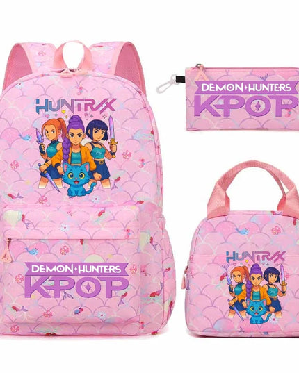 Schulrucksack mit Laptopfach – Cartoon-Look